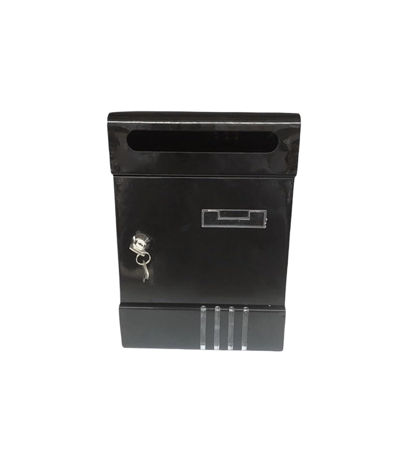 Boîte aux lettres robuste Outsidewith étanche avec fente en métal et clé