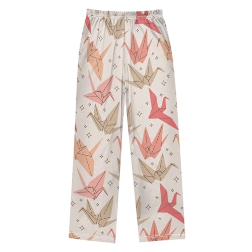 Paper Fold Boys Pants Boys Athletic Pants Long Pant for Boywith Pockets Wide-Leg Size 6-14Y2