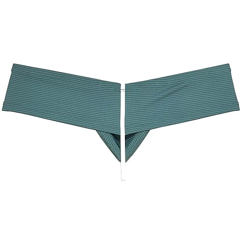 Men's Spandex Enhance Pouch Underwear Breathable Thong Boxers Hipster Boyshorts String Crotch Underpants Ultra High-Cut4