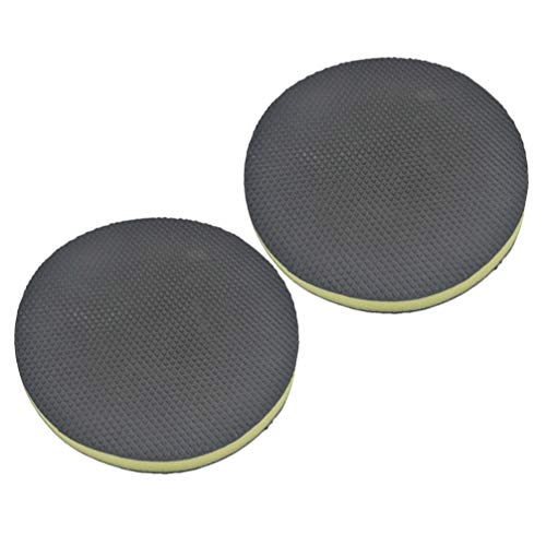 IMIKEYA 2pcs Clay Pad Auto Detailing 6 Inch Pneumatic Clay Pad for Car Detailing Novel Detailing Tool Detailing Kit (Black)