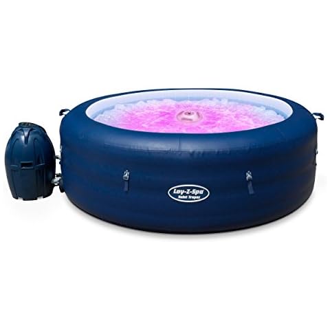 Lay-Z-Spa Saint Tropez Hot Tub with LED Light Cover