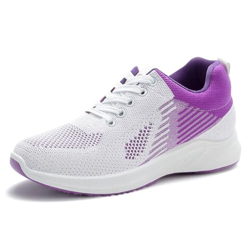 Padgene Womens Sneakers Lightweight Tennis Walking Shoes Sports Running Shoes for Woman Mesh Breathable Gym Fashion Sneakers Athletic Comfortable Casual