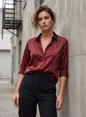Afflatus gold satin top – image 2