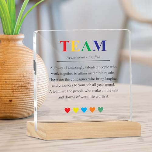 Image of Giftplease Mentor Plaque with Wooden Stand Personalized Gift for Mentor, Coach, Teacher, Appreciation Keepsake, Clear Desk Decor, Inspirational Thank You Gift, Office Table Display MP 82