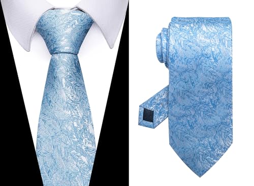 Image of Passabin Tie For Men Necktie Woven Jacquard Neck Ties Set 6 PCS