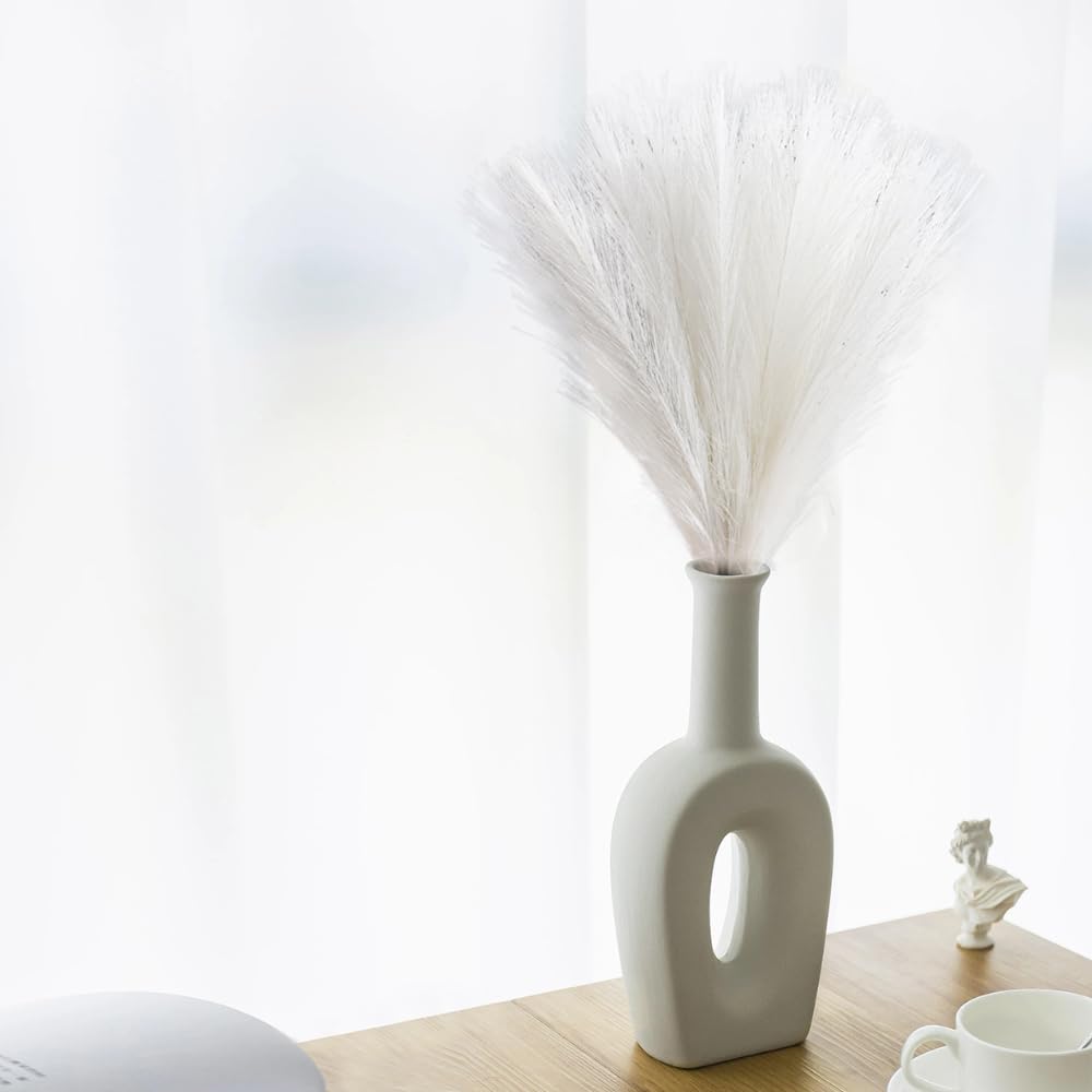 人工的な葦の草 人工的な乾燥した葦の草の花瓶の注入口 人工的 擬似花 Amazon.co.jp: 人工的な葦の草、人工的な乾燥した葦の草の花瓶の注入口