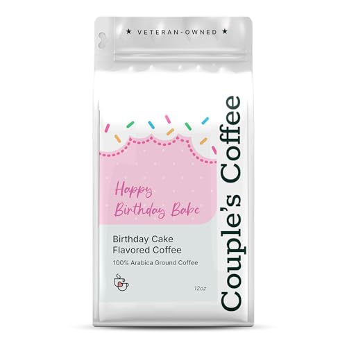 Couple’s Coffee Ground Coffee | Medium Roast Birthday Cake Flavored