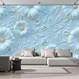Décoration murale réaliste：Grâce à l’impression 3D haute définition, ce papier peint offre des images nettes, profondes et réalistes avec un léger effet de relief. Le motif Relief floral apporte une touche artistique distinctive, tandis que le design De magnifiques fleurs habille vos murs d’un style moderne et sophistiqué. Idéal comme fresque murale ou décoration murale panoramique, il transforme instantanément l’ambiance de votre intérieur.