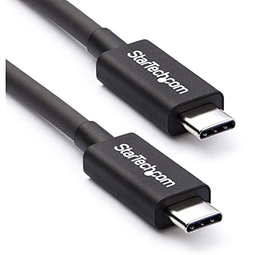 Câble Thunderbolt 3 noir haute performance affichage vidéo 4K60Hz et transfert de données