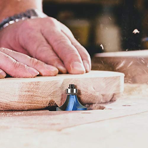 Kowood Plus Round-Over Router Bit Set, 1/4 Inch Shank, Radius In 1/8”, 5/32”, 3/16”, 1/4”. With Updated Kowood C3 Carbide. Great For Round Edges, Ideal For Table, Drawer Or Cabinet Edges #TOP4