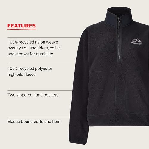 Image of MARMOT Wanderer High Pile Fleece Pullover