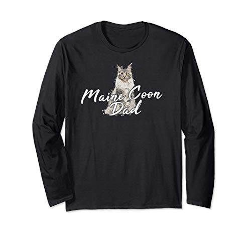 Divertente motivo a gatto con gatto Maine Coon con il buffo detto 