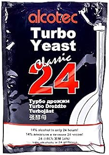 Alcotec TURBO YEAST - CLASSIC 24H High Alcohol | Spirit Yeast | Vodka Yeast | Moonshine