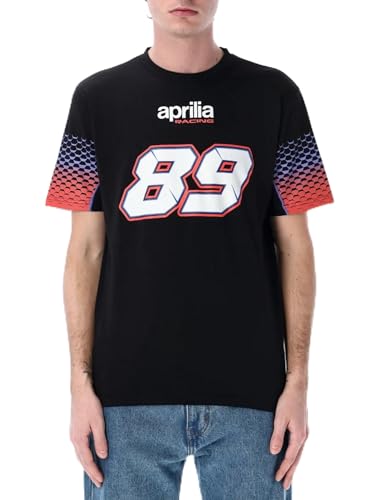 T-shirt Jorge Martin Aprilia en coton premium et manches dégradées