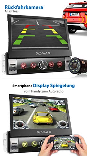 XOMAX XM-VA760 Autoradio mit Android 10, QuadCore, 2GB RAM, 32GB ROM, GPS Navigation I Support: WiFi WLAN, 3G 4G, DAB… - Image 8