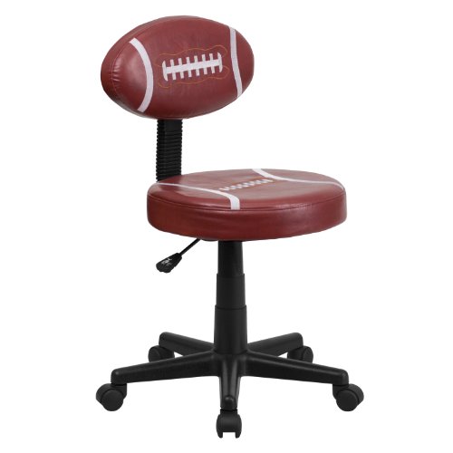 Flash Furniture Football Swivel Task Office Chair, BIFMA Certified