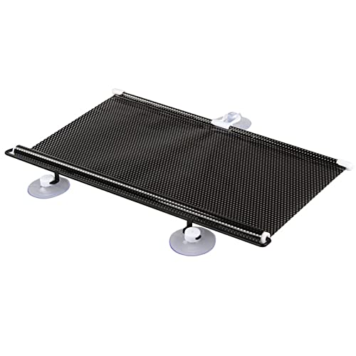 Sonakia Stores Enrouleurs Occultants avec Ventouses, Stores À Rouleau De Fenêtre, Stores Enrouleurs Pare-Soleil sans Perçage, Stores Noirs en Largeur 40/45/50/58/68cm,58x125cm/23 * 49in Cover