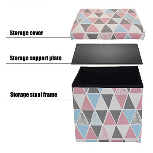 Trier boîte siège tabouret de rangement pour petits espaces - 4