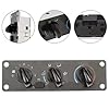 Climate Control Switch, Fit For Freightliner M2 100 106 112 Car Heater Climate Control Air Conditioning Controls 599-008 A2257054003 A2257054007 #4