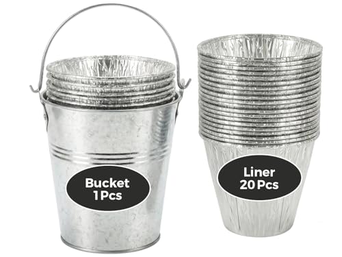 Grease Bucket & 20 Liners for Traeger/Pit Boss