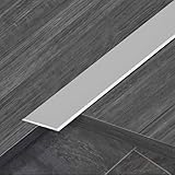 Flacher Bodenübergangsstreifen, Metall-Türstangen for Laminatbodenspalten, Bodenbelagsstreifen, Lückenverbindungsstangen-Schwellenstreifen, flacher Bodentrennstreifen aus Metall for Fliesen und Böden