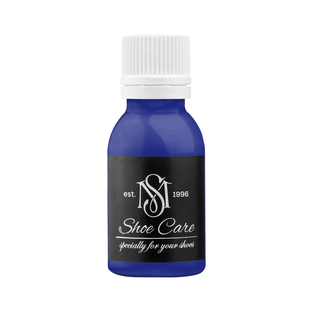 Teinture Universelle - NCS S 4055-R70B Bleu Roi Violacé Abyssal - Peinture Cuir Haute Couvrance pour Chaussures, Sacs et Sneakers par MAVI STEP - 3.40 fl oz / 100 ml