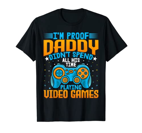 Gaming Lover Dad - Funny Video Games Lover Daddy Gamer T-Shirt