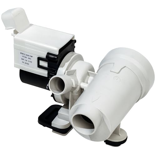 BlueStars WPW10730972 W10130913 Washer Drain Pump Assembly - For Whirlpool 9200 duet washer Kenmore he2 plus Maytag 2000 3000 4000 series wfw8400tw02 wfw9200sqa10 - Replaces 8540024 W10117829