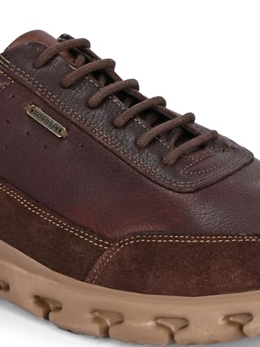 Image of MONDAIN Sandals for Men | Leather | Comfortable Stylish | Premium Look | Durable Everyday Footwear | Casual & Formal Wear | Office, Daily Use & Outings | Modern Design | Comfort Focused Fit |