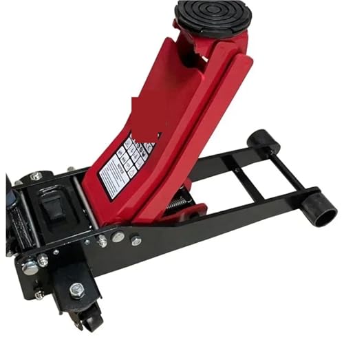 Gato de coche de perfil bajo resistente, herramienta de reparación de neumáticos horizontal de doble bomba para cambios rápidos y fáciles de neumáticos, elevador portátil de vehículos para mecánicos y