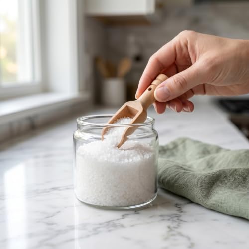 Cucharas de madera para frascos mini de cocina y servir especias 5