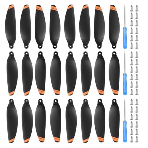 NCTNCX Propeller für DJI Mini 2,Mini 4K,SE,2 SE 24 Stück Drohnen Ersatzpropeller Luftschrauben Set mit Schraubendreher und Schrauben NCTNCX Propeller für DJI Mini 2,Mini 4K,SE,2 SE 24 Stück Drohnen Ersatzpropeller Luftschrauben Set mit Schraubendreher und Schrauben