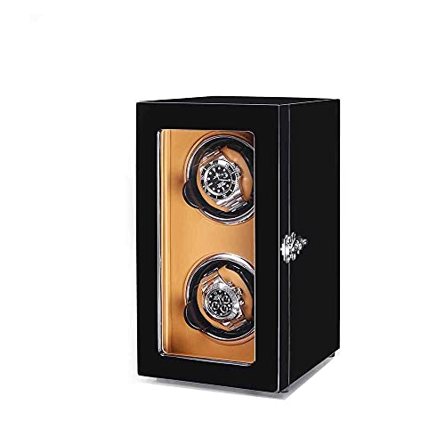 Caja para reloj automático unisex estuche bobinador antimagnético con balanceo para el hogar