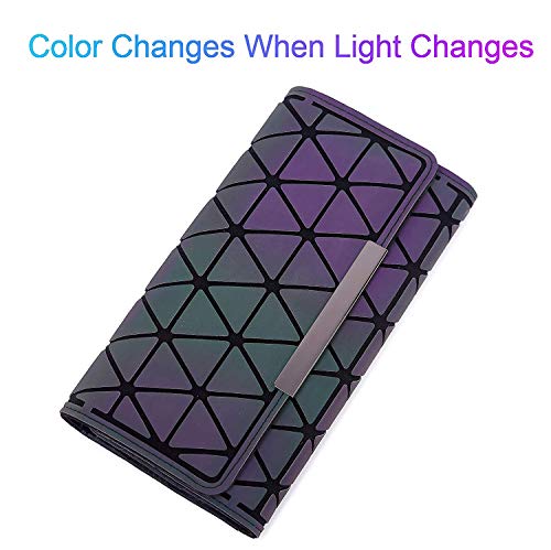 Bolso geométrico reflectante holográfico para mujer miniatura 5