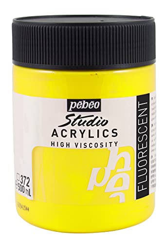 Studio Acrylics HV 500 ml Fluorescent Yellow