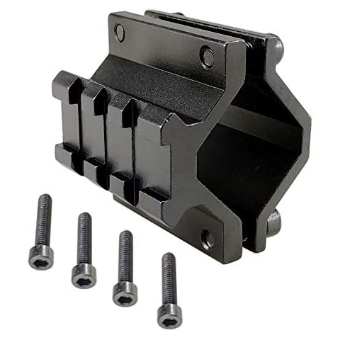 Jnrtifow Scope Barrel Clamp Mount Adapter with Weaver Picatinny Rail Cover