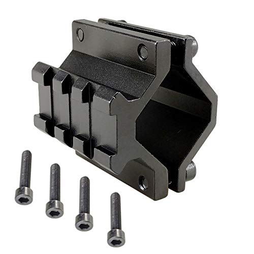 Jnrtifow Scope Barrel Clamp Mount Adapter with Weaver Picatinny Rail