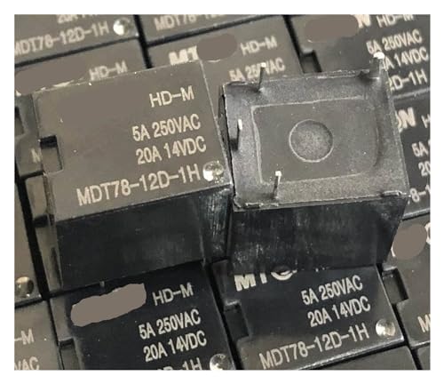 Relé MDT78-12D-1H de 4 pines con conmutación estable de 12V 2