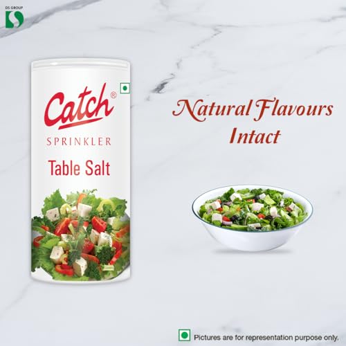 Image of Catch Sprinklers Iodized Table Salt, 200g (Pack of 2)