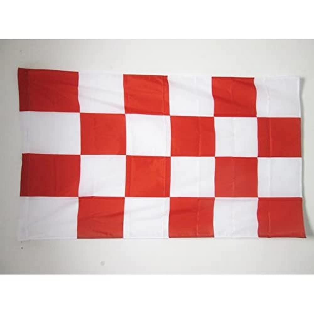 AZ FLAG Flaga Prowincja Brabancja Północna 150x90 cm Tunel na Maszt | Do wnętrz i na zewnątrz flaga dekoracyjna podwójne szwy i wzmocnione krawędzie poliester 100D