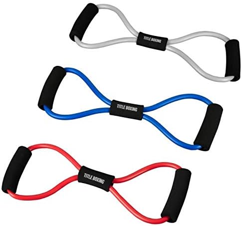 TITLE Boxing Figura Ocho bandas de resistencia elípticas - bandas de resistencia, entrenamiento de fuerza, bandas de ejercicio de equipo, bandas de