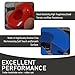 Sephile 20 PCS Trailer Handshake Valve Gasket, Waterproof Durable Rubber Vehicle Sealing Ring, Portable Valve Gaskets, Universal Automotive Brake Air Hose Grommet Parts for Most Cars (Red & Blue)