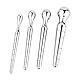 NURCIX Edelstahl Harnröhren Dilatatoren Metall Penis Plug Urethral Dilator Katheter Harnröhren Stimulation Harnröhrensonden Penis Masturbation Massage Prinzenzepter Sexspielzeug für Männer(S)