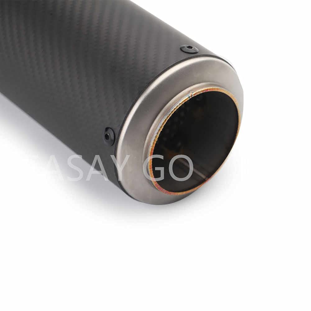 Amazon | スリップオンマフラー バイクサイレンサー 50.8mm 245mm 汎用
