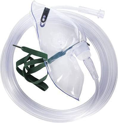 THE 9192 Unisex Oxygen Mask for Adult (Transparent)