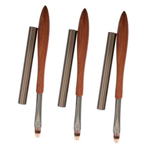 Ipetboom 3�_�Z�b�g �l�C���y�� �l�C���u���V�y�� �}�j �A�N�Z�T���[ �l�C���`��u���V �l�C���N���[�j���O�u���V �w�̒܃u���V �����ȃl�C���u���V �i�C�����E�[�� Brown