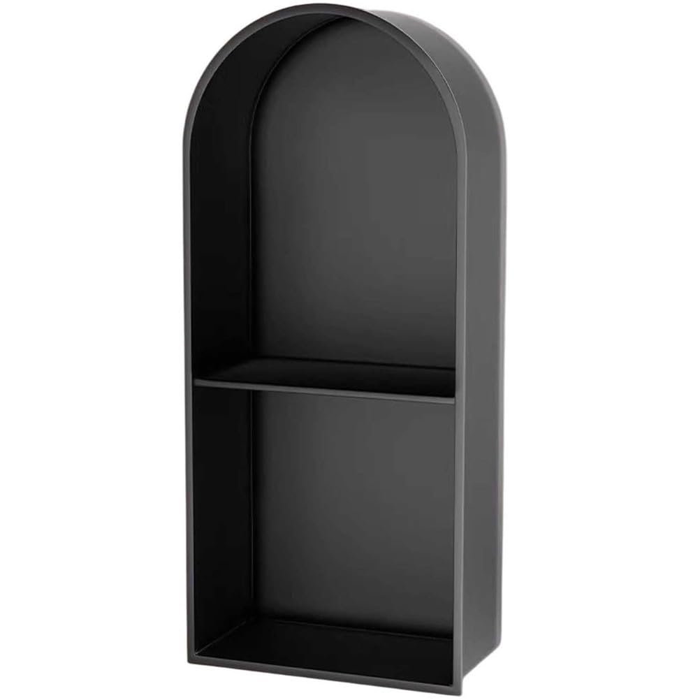 Étagère de douche en arche acier inoxydable rangement salle de bain cuisine peu encombrant