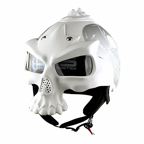 Casque moto demi casque d'été léger avec design personnalité harley E