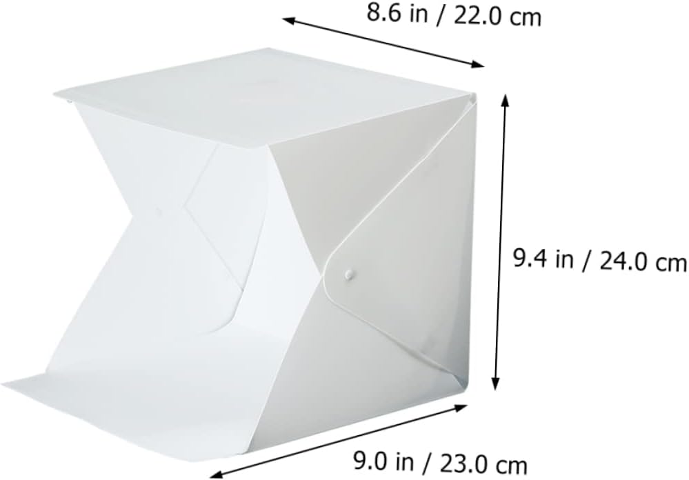 Photography Box Led Lights Soft Box Lights for Photography 4 Color Backgrounds