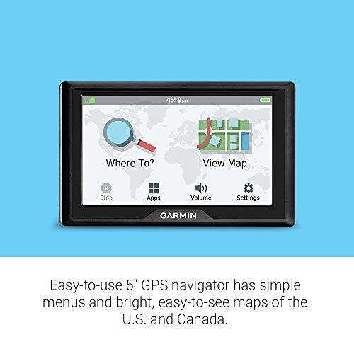 image for Garmin Drive 52, GPS Navigator with 5” Display, Simple On-Screen Men